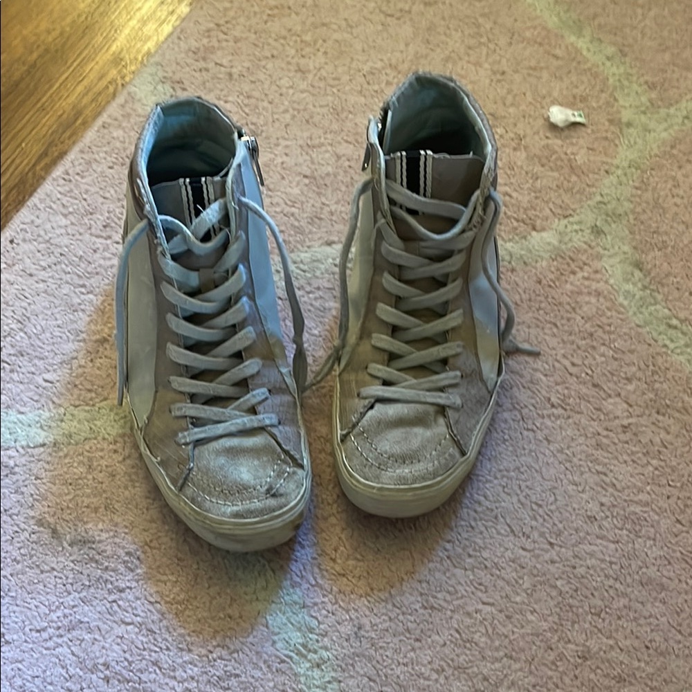 Vans High-Top Sneakers - Gray